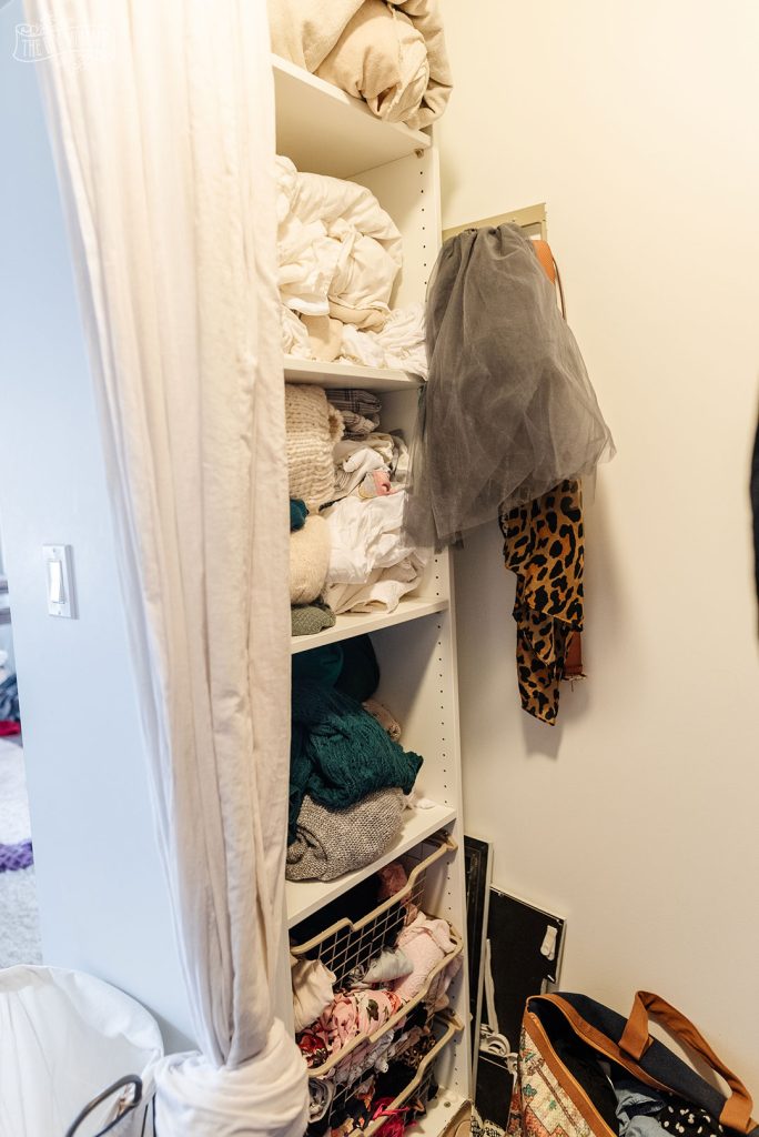 DIY IKEA Closet Makeover Before & After - Cozy DIY Home