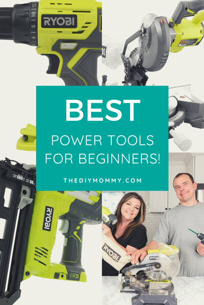Simple Power Tools Love to DIY? These are the BEST power tools for beginners! - Cozy DIY Home