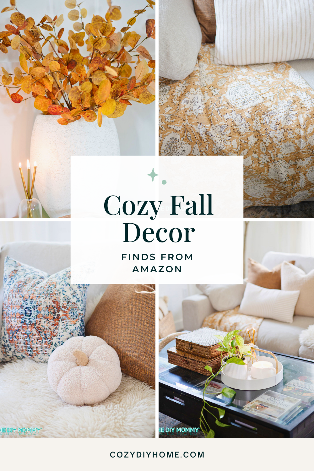 Cozy Fall Decor Finds from Amazon - Cozy DIY Home