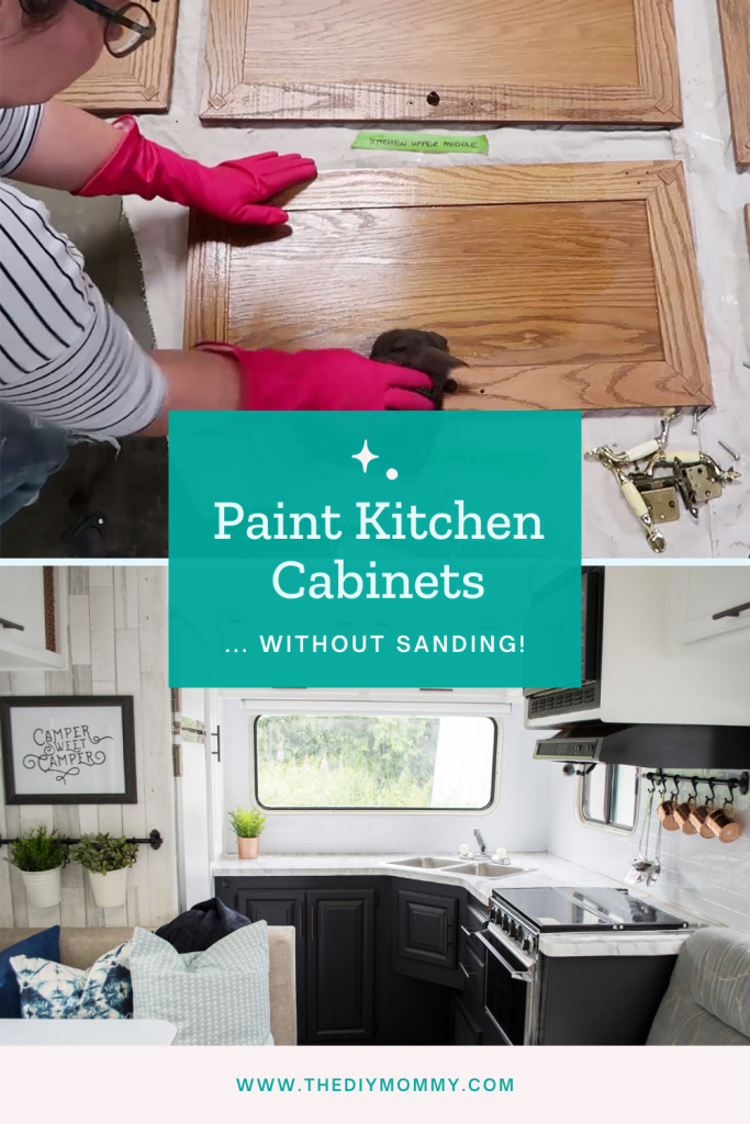 How to Paint Kitchen Cabinets Without Sanding (Easy!) - Cozy DIY Home
