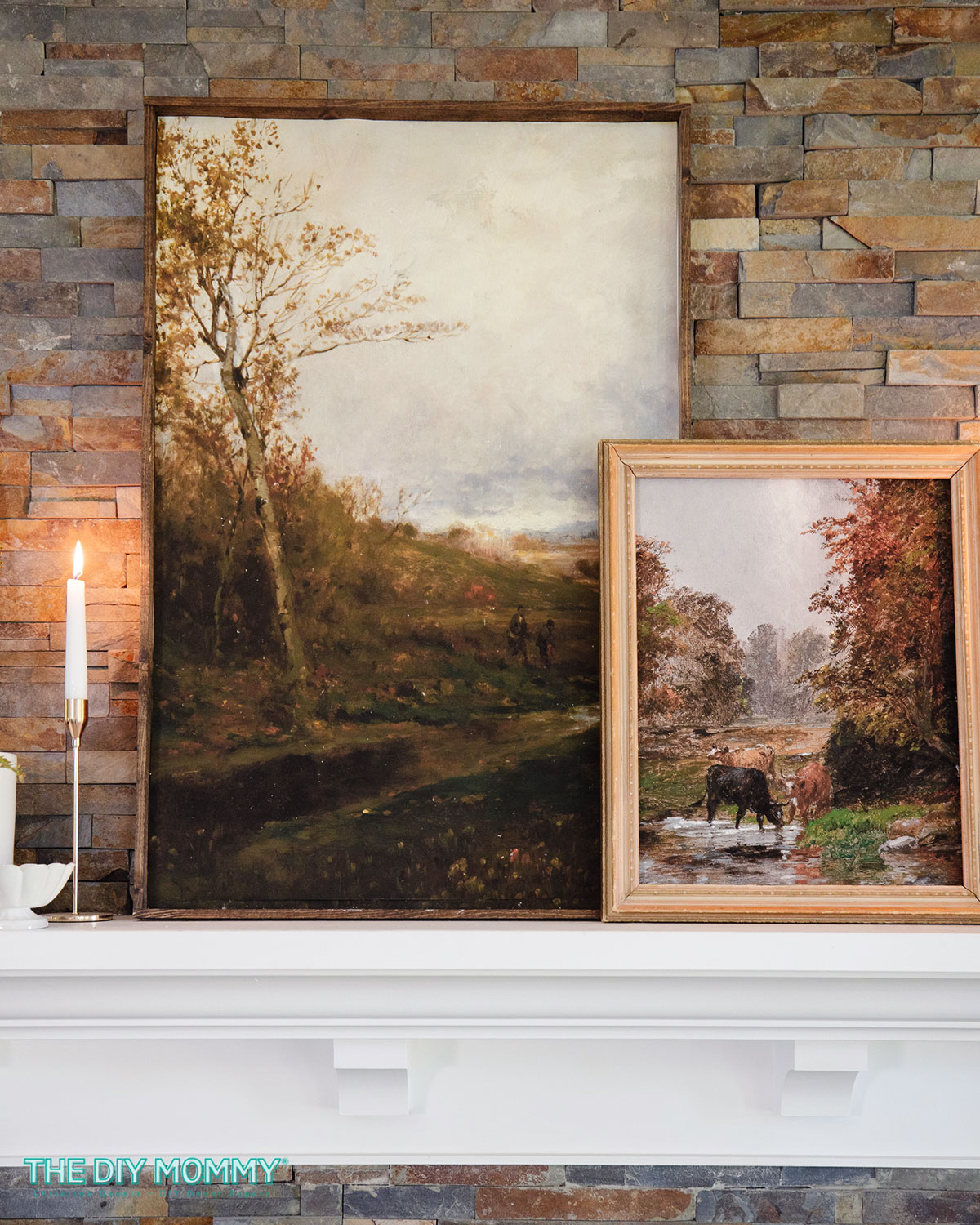 Transform An Old Sign Into Stunning Textured Vintage Landscape Art For Transform an old sign into stunning textured vintage landscape art for