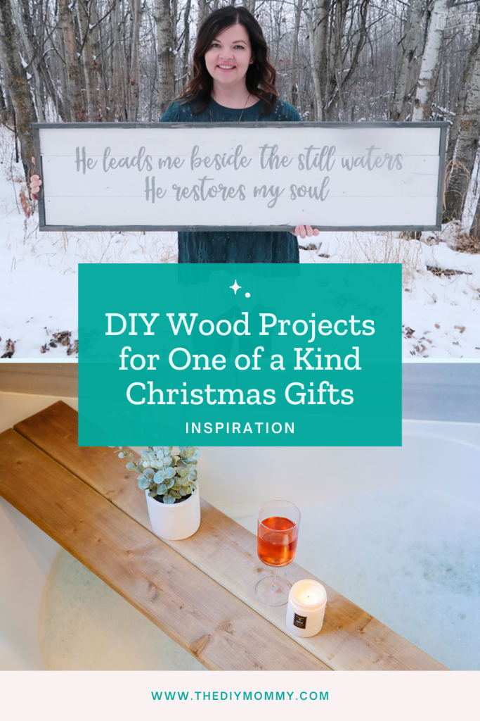 DIY Wood Projects for One of a Kind Christmas Gifts - Cozy DIY Home