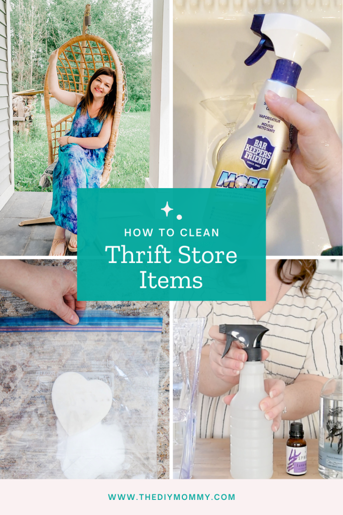 How to Clean Thrift Store Clothes & Decor (Get the smell out!) - Cozy ...