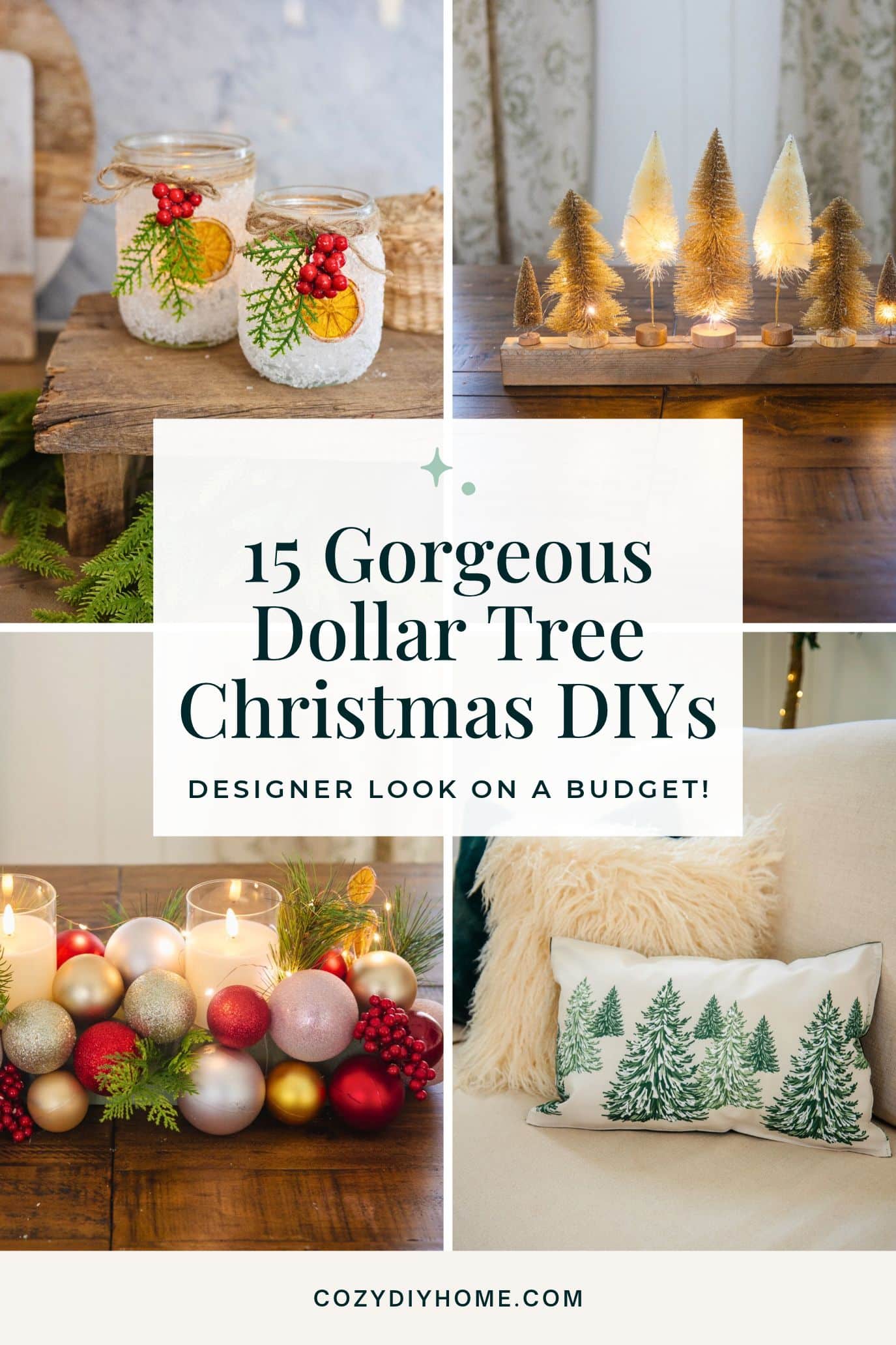 10 Dollar Tree Christmas DIYs That Look Expensive