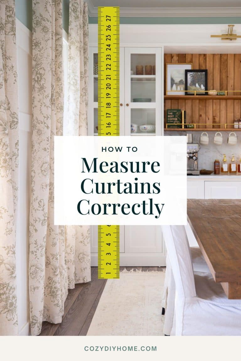 How to Measure for Curtains Correctly (So They Look Full and Expensive)